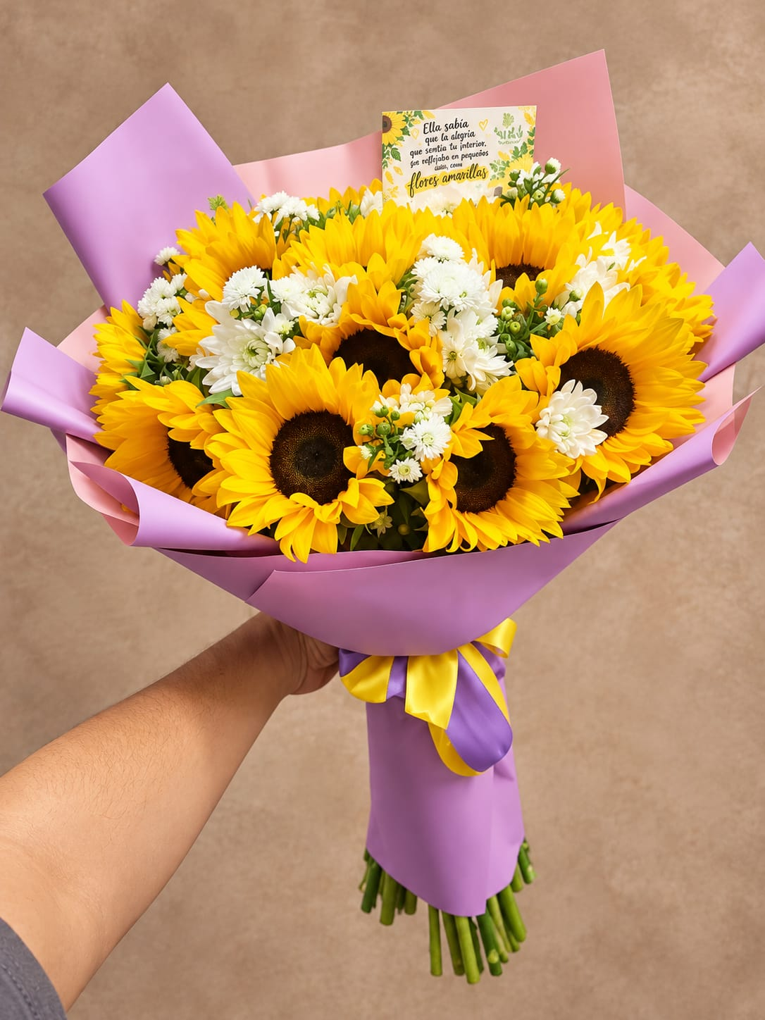 Ramo de girasoles