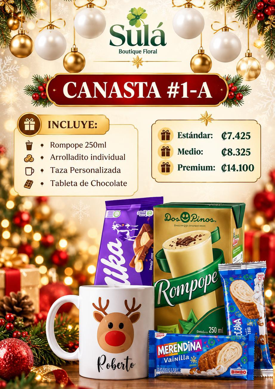 Canastas navideñas Sulá