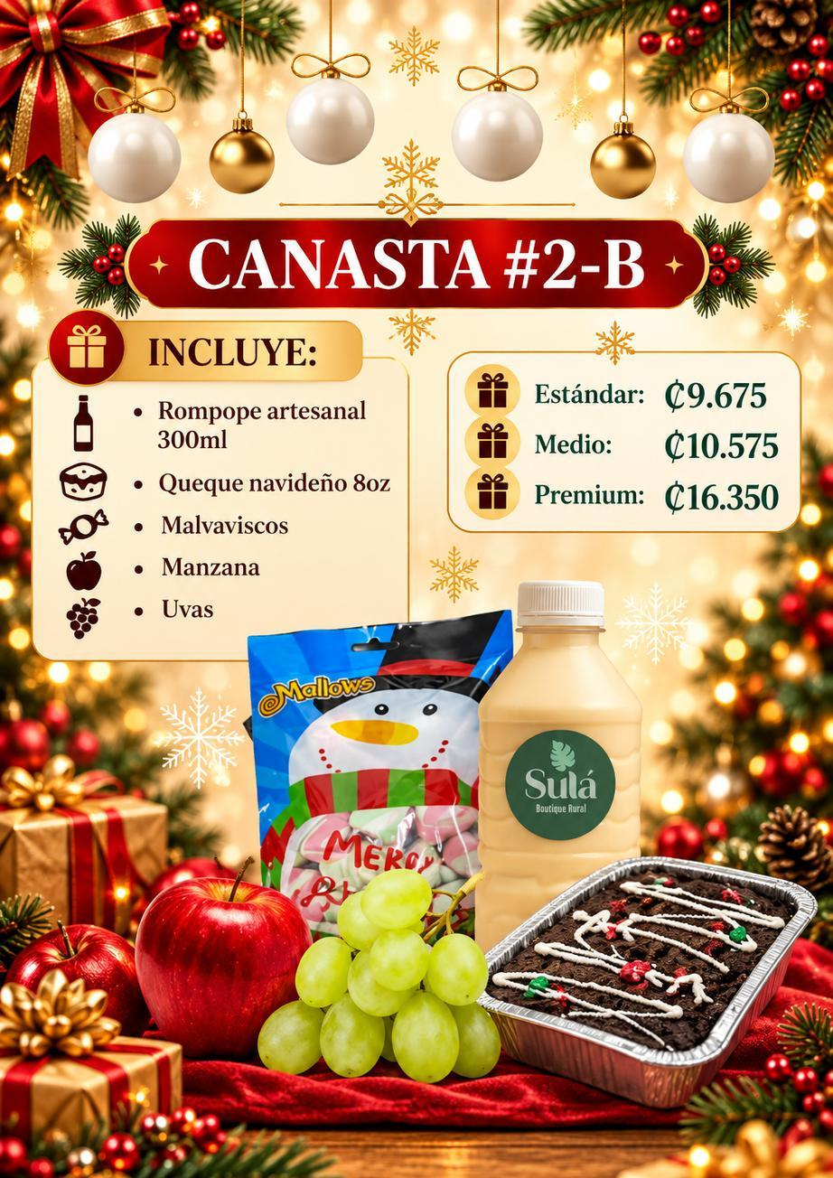 Canastas navideñas Sulá