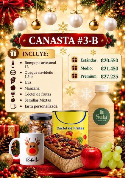 Canastas navideñas Sulá