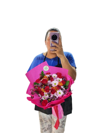 Ramo de 12 rosas